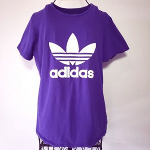 Adidas Originals Purple Tee L